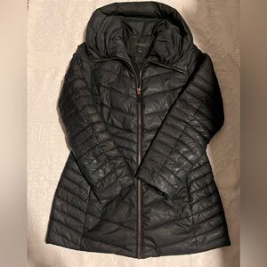 Marc New York by Andrew Mark Women's Black Quilted Winter Jacket